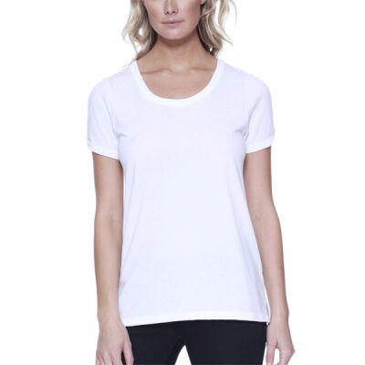 Ladies' Cotton/Modal Open Shoulder Thumbnail