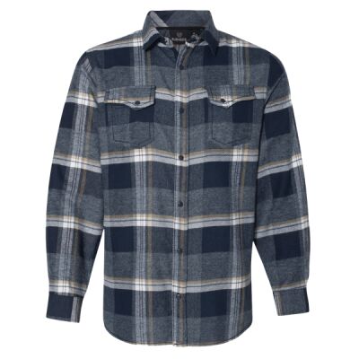 Men's Snap-Front Flannel Shirt Thumbnail
