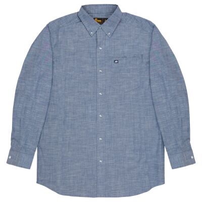 Men's Foreman Flex180 Chambray Button-Down Woven Shirt Thumbnail