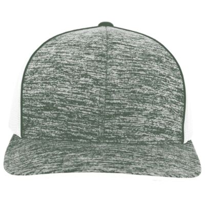 Aggressive Heather Trucker Snapback Cap Thumbnail