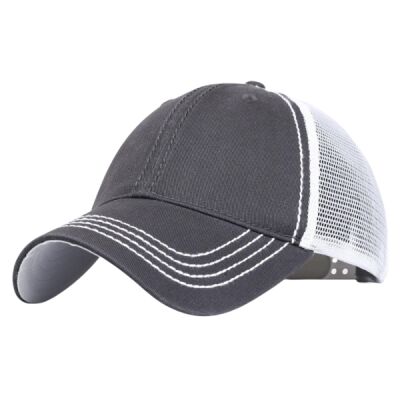 Garment Washed Cotton Mesh Back Hat Thumbnail