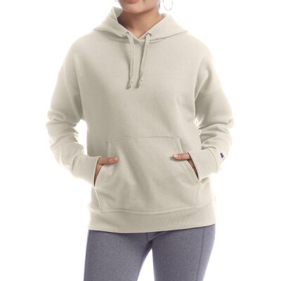 Ladies' PowerBlend Relaxed Hooded Sweatshirt Thumbnail