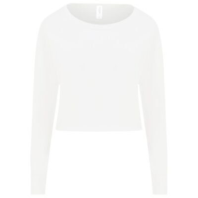 Ladies' Cropped Pullover Sweatshirt Thumbnail