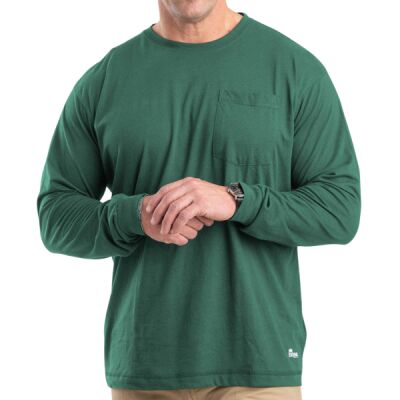 Tall Performance Long-Sleeve Pocket T-Shirt Thumbnail