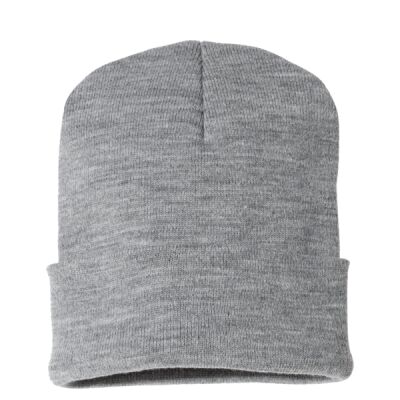 USA Made 12" Knit Cuff Beanie Thumbnail