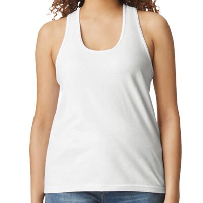 Ladies' Softstyle CVC Racerback Tank Thumbnail