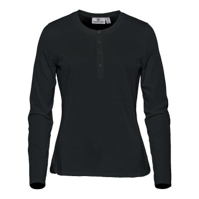 WOMEN'S TORCELLO LONG SLEEVE HENLEY Thumbnail
