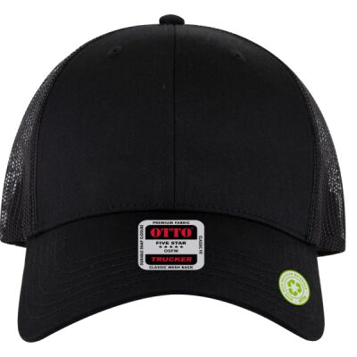 OTTO CAP 6 Panel Low Profile Mesh Back Trucker Hat Thumbnail