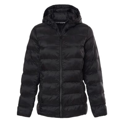 Women's Lightweight Poly-filled Hooded Puffer Jacket Thumbnail