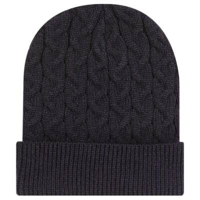 OTTO CAP® 12" Cable Knit Beanie w/ Rib Knit Cuff Thumbnail