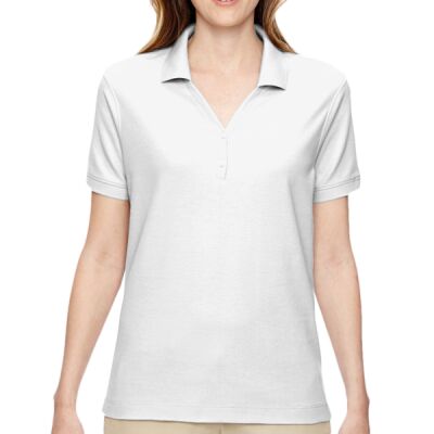 Ladies' Pima Piqué Y-Collar Polo Thumbnail