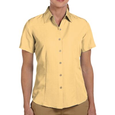 Ladies' Barbados Textured Camp Shirt Thumbnail