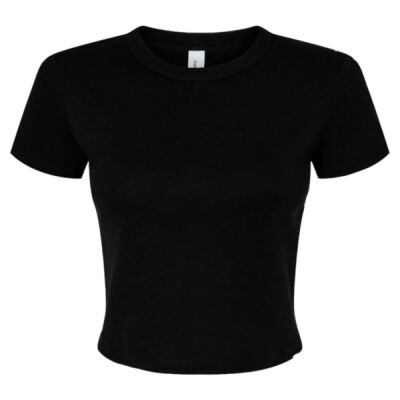 Women's Micro Rib Baby Tee Thumbnail