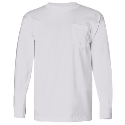 Unisex USA-Made Long Sleeve Pocket T-Shirt Thumbnail