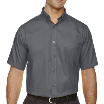 Men's Optimum Short-Sleeve Twill Shirt Thumbnail