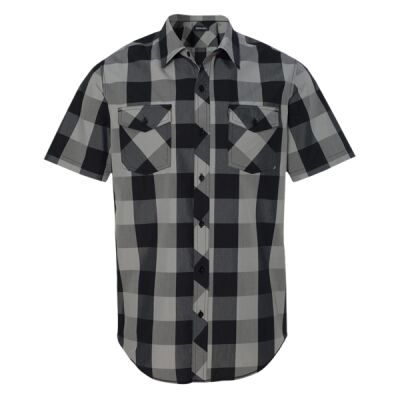 Men's Buffalo Plaid Woven Shirt Thumbnail
