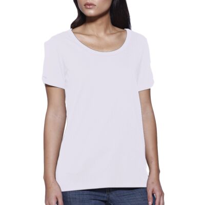 Ladies' CVC Twist Sleeve Top Thumbnail