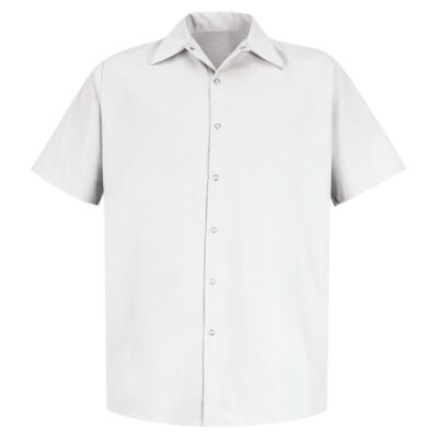Men's Tall Specialized Short Sleeve Pocketless Work Shirt Thumbnail