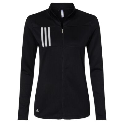 Women's 3-Stripes Double Knit Full-Zip Thumbnail