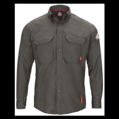 Men's Tall iQ Series® Long Sleeve Comfort Woven Lightweight Shirt Thumbnail