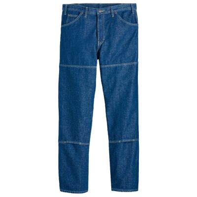 Men's Extended Sizes Industrial Double Knee Jeans Thumbnail