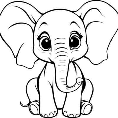 Elephant   Clipart 4 Thumbnail