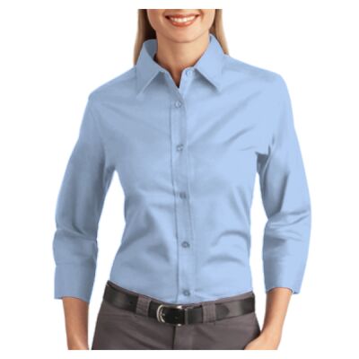 Ladies-3/4 Sleeve Easy Care Shirt Thumbnail