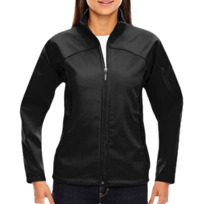 Ladies' Three-Layer Fleece Bonded Performance Soft Shell Jacket Thumbnail