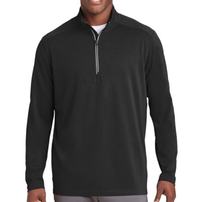 Sport Wick ® Textured 1/4 Zip Pullover Thumbnail