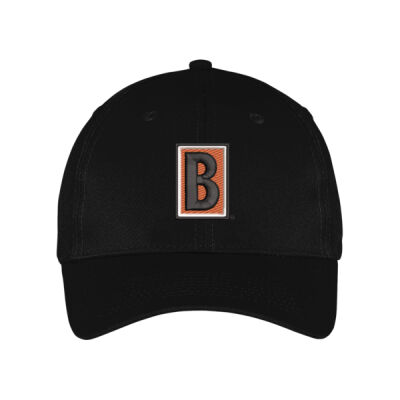 B Icon Hat - Six Panel Twill Cap Thumbnail