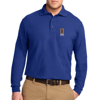 K500LS Polo  - Mens-Lg Sleeve Silk Touch™ Polo Thumbnail
