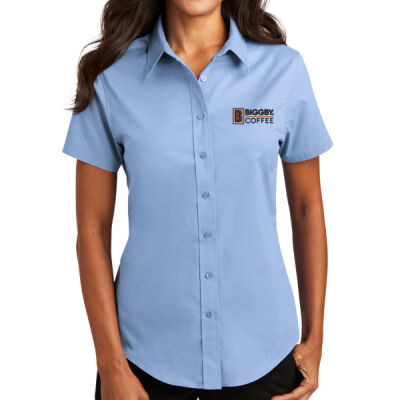 BIGGBY® L508- Ladies Short Sleeve Easy Care Thumbnail
