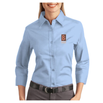 L612-B - Ladies-3/4 Sleeve Easy Care Shirt Thumbnail
