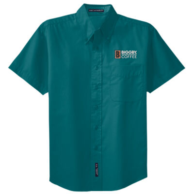 BIGGBY® S508 Mens Short Sleeve Easy Care Shirt Thumbnail