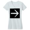 Juniors Concert V Neck Tee Thumbnail