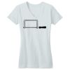 Juniors Concert V Neck Tee Thumbnail
