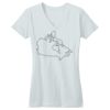 Juniors Concert V Neck Tee Thumbnail