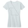 Juniors Concert V Neck Tee Thumbnail