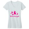 Juniors Concert V Neck Tee Thumbnail