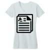 Juniors Concert V Neck Tee Thumbnail