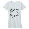 Juniors Concert V Neck Tee Thumbnail
