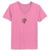 Ladies ComfortSoft® V Neck T Shirt Thumbnail