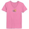 Ladies ComfortSoft® V Neck T Shirt Thumbnail