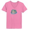Ladies ComfortSoft® V Neck T Shirt Thumbnail
