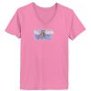 Ladies ComfortSoft® V Neck T Shirt Thumbnail