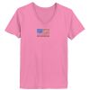 Ladies ComfortSoft® V Neck T Shirt Thumbnail