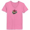 Ladies ComfortSoft® V Neck T Shirt Thumbnail
