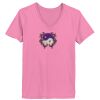 Ladies ComfortSoft® V Neck T Shirt Thumbnail