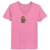 Ladies ComfortSoft® V Neck T Shirt Thumbnail