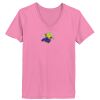 Ladies ComfortSoft® V Neck T Shirt Thumbnail